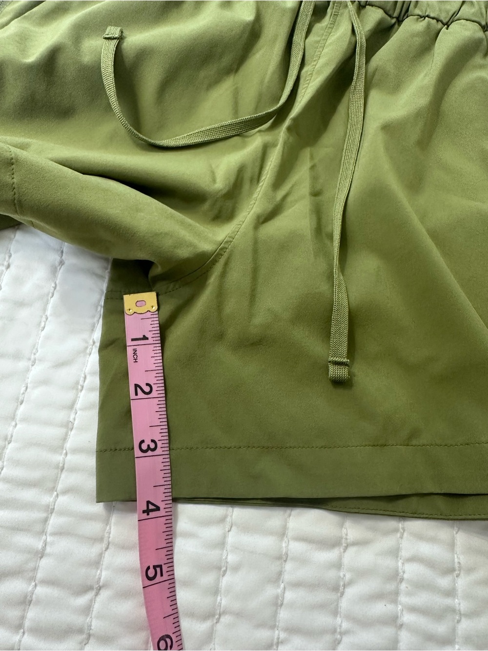 Patagonia Breathable Women’s Terrebonne Caper Green Drawstring Athletic Shorts M - Picture 7 of 12